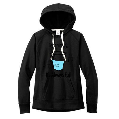 Science Is Optimistic Women's Fleece Hoodie