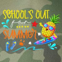 School Is Out For Summer Happy Last Day Of School Legacy Tie Dye Trucker Hat