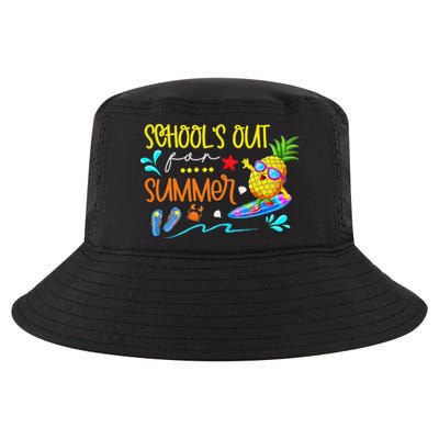 School Is Out For Summer Happy Last Day Of School Cool Comfort Performance Bucket Hat
