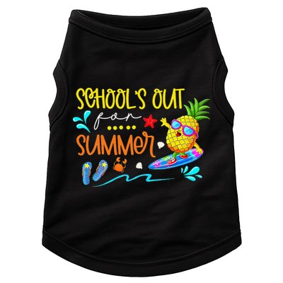 School Is Out For Summer Happy Last Day Of School Doggie Tank