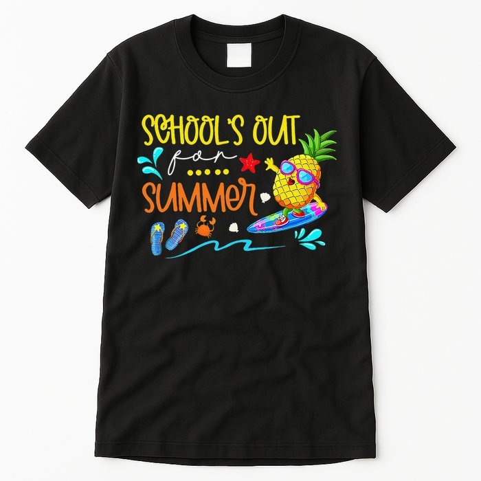 School Is Out For Summer Happy Last Day Of School Tall T-Shirt