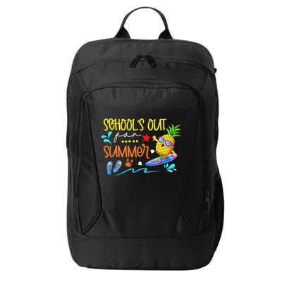 School Is Out For Summer Happy Last Day Of School City Backpack
