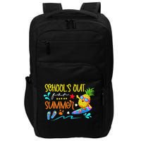 School Is Out For Summer Happy Last Day Of School Impact Tech Backpack