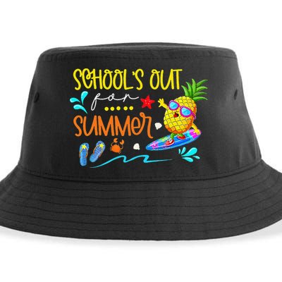 School Is Out For Summer Happy Last Day Of School Sustainable Bucket Hat