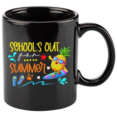 School Is Out For Summer Happy Last Day Of School 11oz C Handle Ceramic Mug