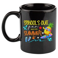 School Is Out For Summer Happy Last Day Of School 11oz C Handle Ceramic Mug