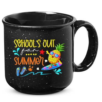 School Is Out For Summer Happy Last Day Of School 15oz Campfire Ceramic Mug