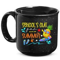 School Is Out For Summer Happy Last Day Of School 15oz Campfire Ceramic Mug