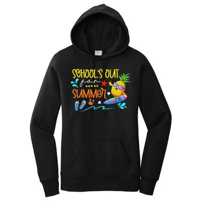 School Is Out For Summer Happy Last Day Of School Women's Pullover Hoodie