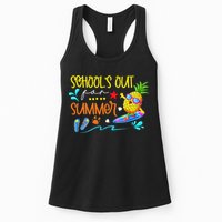 School Is Out For Summer Happy Last Day Of School Womens Tank Top