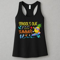 School Is Out For Summer Happy Last Day Of School Womens Tank Top