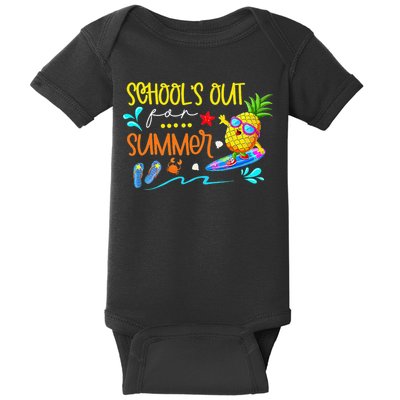School Is Out For Summer Happy Last Day Of School Baby Bodysuit