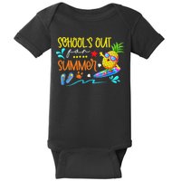 School Is Out For Summer Happy Last Day Of School Baby Bodysuit