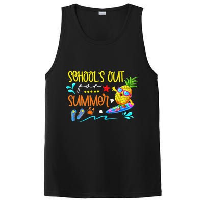 School Is Out For Summer Happy Last Day Of School PosiCharge Competitor Tank