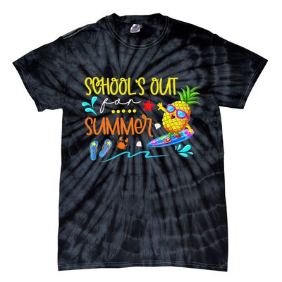 School Is Out For Summer Happy Last Day Of School Tie-Dye T-Shirt