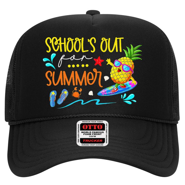 School Is Out For Summer Happy Last Day Of School Trucker Hat