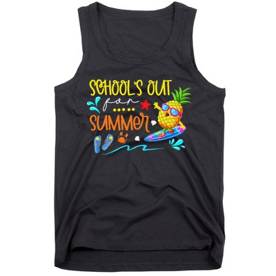 School Is Out For Summer Happy Last Day Of School Tank Top