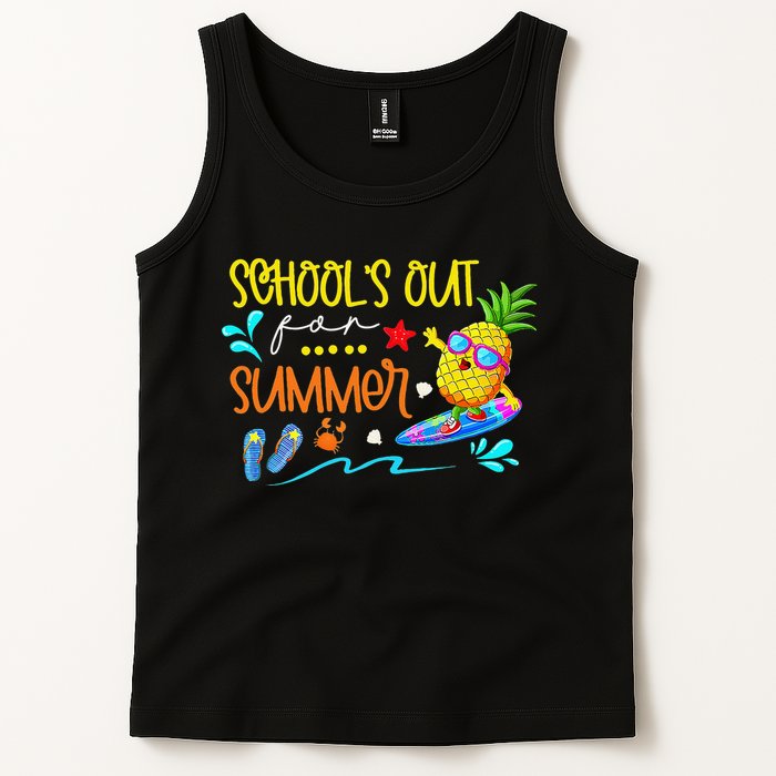 School Is Out For Summer Happy Last Day Of School Tank Top