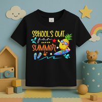 School Is Out For Summer Happy Last Day Of School Toddler T-Shirt