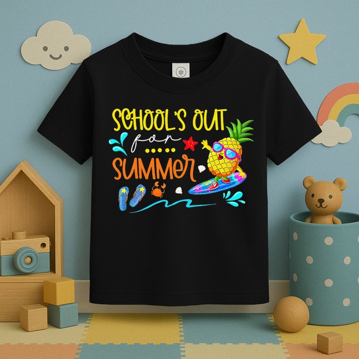 School Is Out For Summer Happy Last Day Of School Toddler T-Shirt
