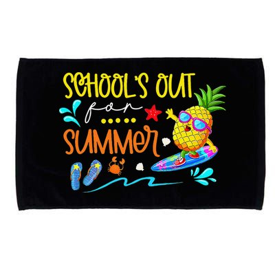 School Is Out For Summer Happy Last Day Of School Microfiber Hand Towel