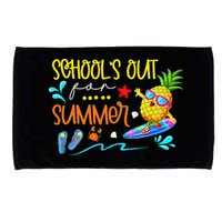 School Is Out For Summer Happy Last Day Of School Microfiber Hand Towel