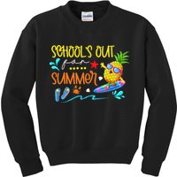 School Is Out For Summer Happy Last Day Of School Kids Sweatshirt