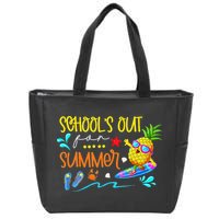 School Is Out For Summer Happy Last Day Of School Zip Tote Bag