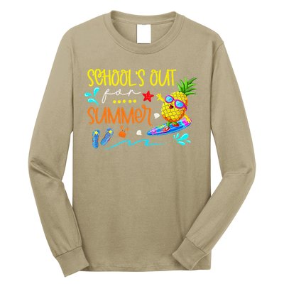 School Is Out For Summer Happy Last Day Of School Long Sleeve Shirt