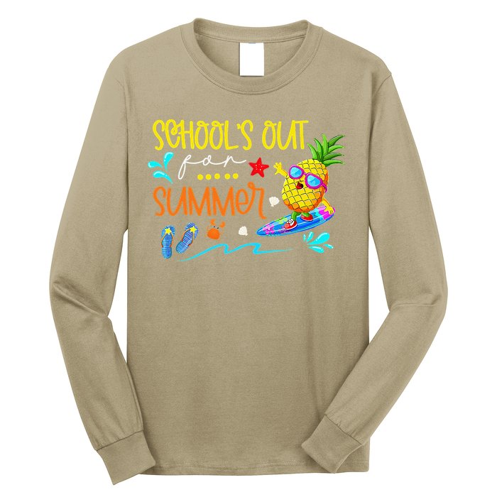 School Is Out For Summer Happy Last Day Of School Long Sleeve Shirt