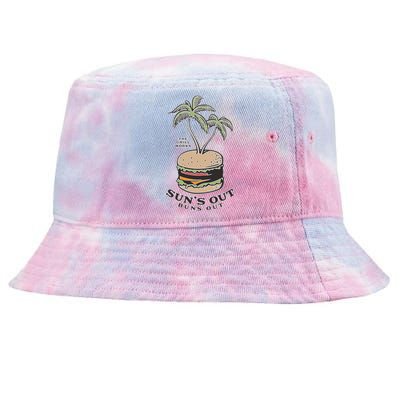 Sun Is Out Tee Buns Grilling Out Summer Bbq Spring Is Here Funny Gift Tie-Dyed Bucket Hat