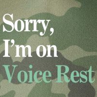 Sorry IM On Voice Rest Funny Vocal Legacy Tie Dye Trucker Hat