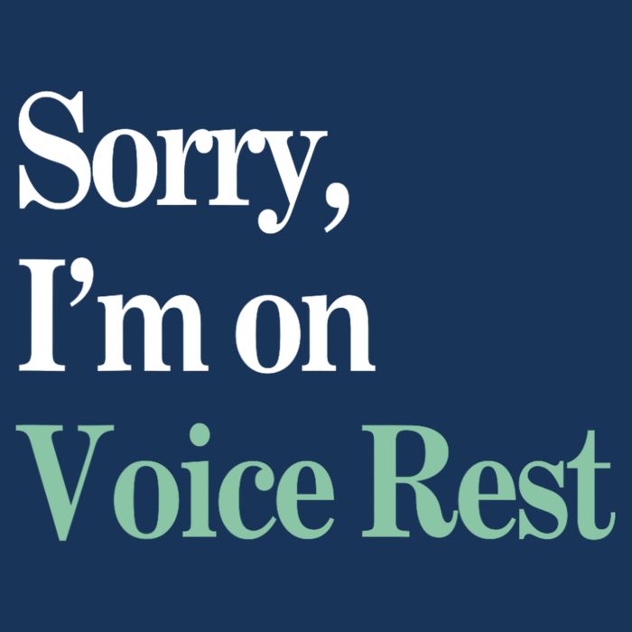Sorry IM On Voice Rest Funny Vocal Infant Baby Jersey Bodysuit