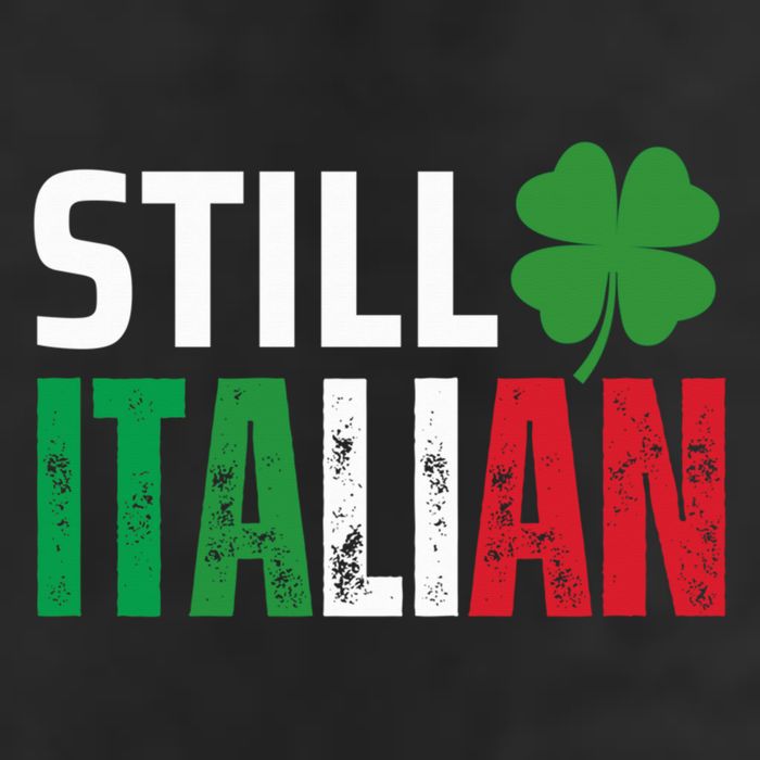 STILL ITALIAN On St. Patricks Day Italian Irish 11oz C Handle Ceramic Mug