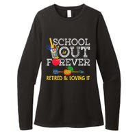 School Is Out Forever Retired And Loving It Retirement Womens CVC Long Sleeve Shirt