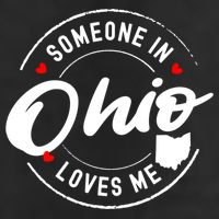 Someone In Ohio Loves Me Funny Gift Adult Drive Performance Visor