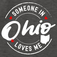 Someone In Ohio Loves Me Funny Gift Vector Backpack