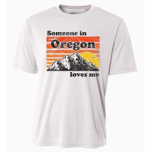 Someone In Oregon Loves Me Cooling Performance Crew T-Shirt