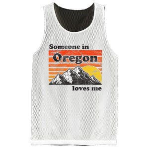 Someone In Oregon Loves Me Mesh Reversible Basketball Jersey Tank