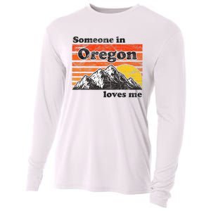 Someone In Oregon Loves Me Cooling Performance Long Sleeve Crew