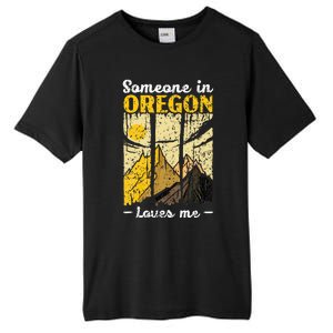 Someone In Oregon Loves Me Usa America Oregonians Tall Fusion ChromaSoft Performance T-Shirt