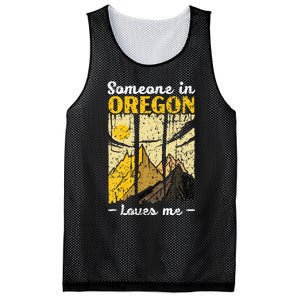 Someone In Oregon Loves Me Usa America Oregonians Mesh Reversible Basketball Jersey Tank