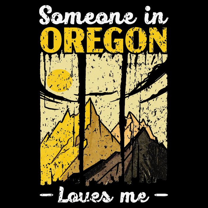 Someone In Oregon Loves Me USA America Oregonians T-Shirt