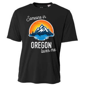 Someone In Oregon Loves Me Cooling Performance Crew T-Shirt