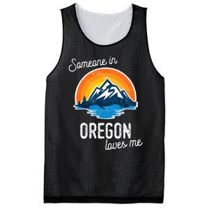 Someone In Oregon Loves Me Mesh Reversible Basketball Jersey Tank