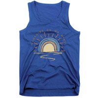 Sunshine Is On My Mind Wander More Worry Less Cool Gift Tank Top