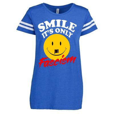 Smile Its Only Fascism Enza Ladies Jersey Football T-Shirt