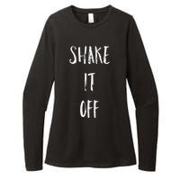 Shake It Off Strong Motivation Faith Christian Womens CVC Long Sleeve Shirt