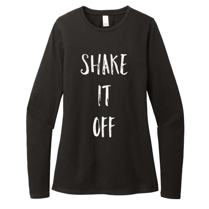 Shake It Off Strong Motivation Faith Christian Womens CVC Long Sleeve Shirt