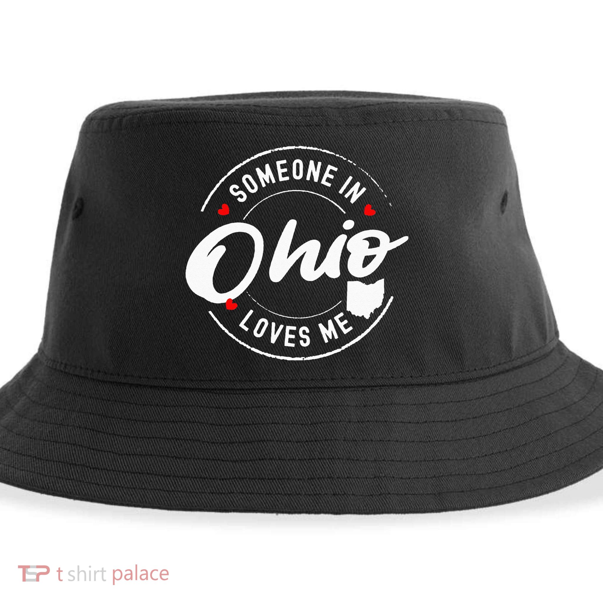 Someone in Ohio Loves Me Sustainable Bucket Hat